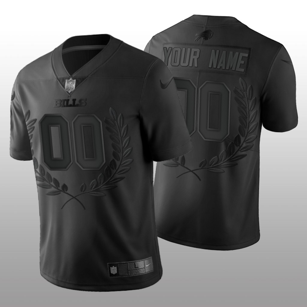 Buffalo Bills Custom Black Jersey 2020 Limited