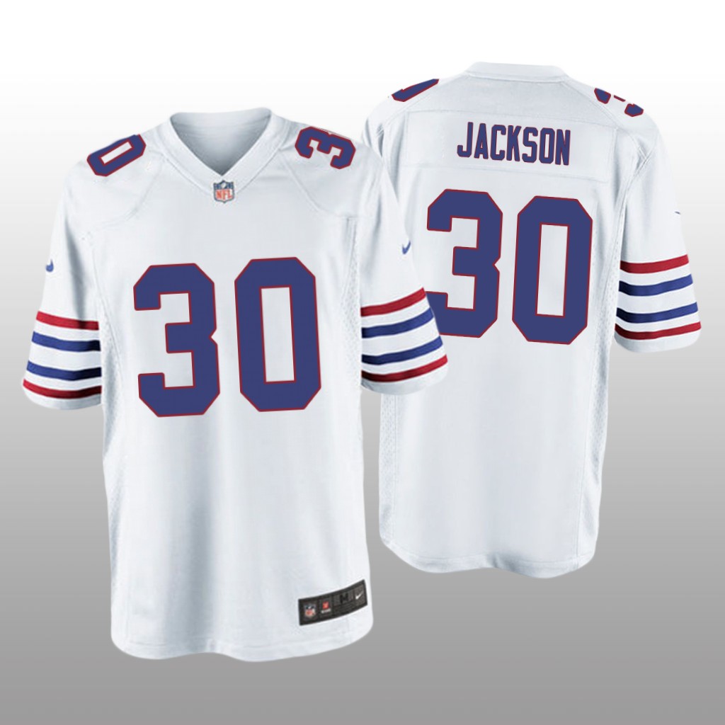 Buffalo Bills Dane Jackson White Jersey Alternate Game - Men's