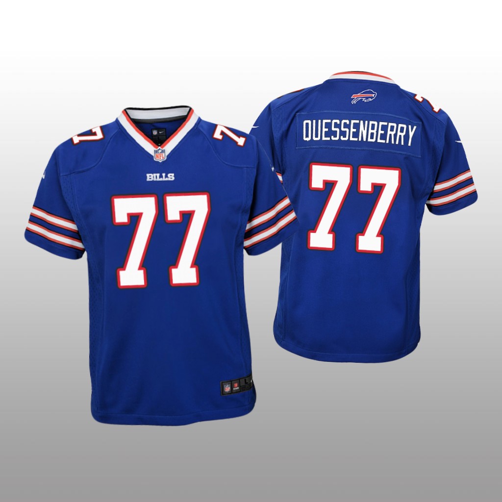 Buffalo Bills David Quessenberry Royal Jersey Game - Youth