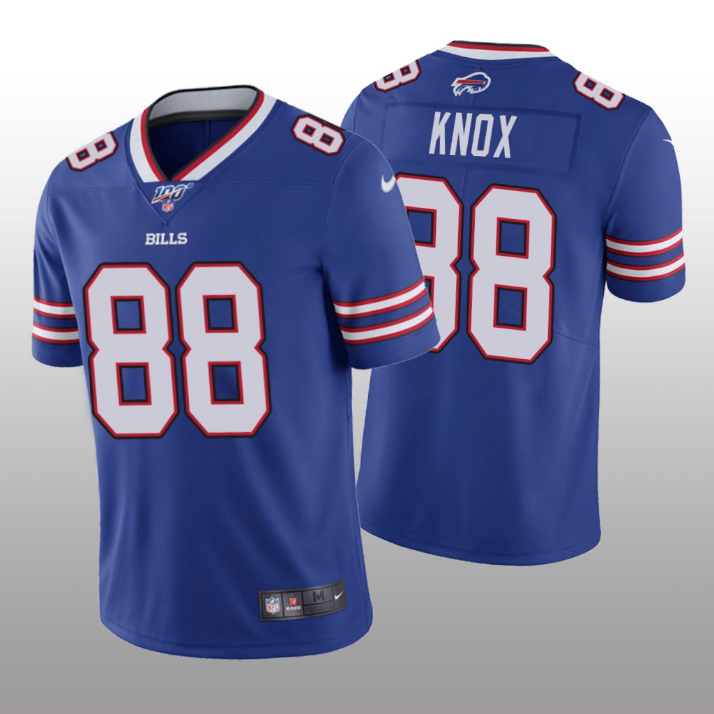 Buffalo Bills Dawson Knox Royal Vapor Limited Jersey 100th Season - Men's