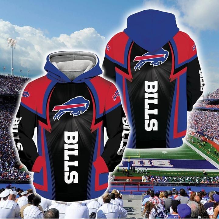 Buffalo bills fan 3D Hoodie