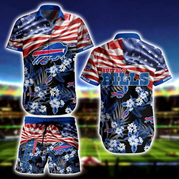 Buffalo Bills Flag Hawaiian Shirt