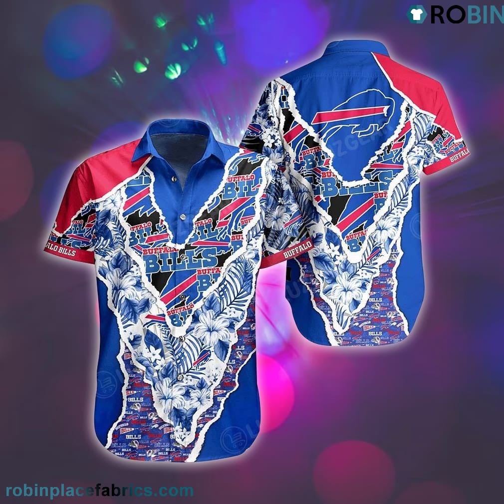 Buffalo Bills Graphic Floral Pattern This Hawaiian Shirt