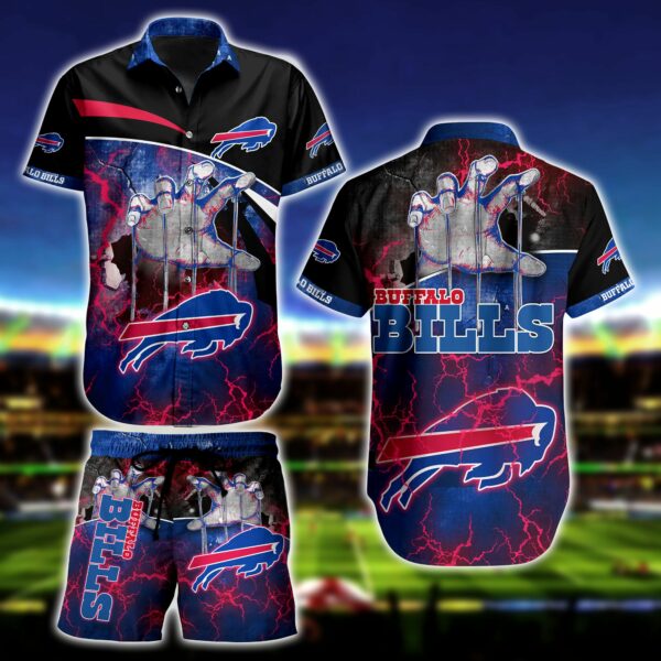 Buffalo Bills Hand Thunder Hawaiian Shirt
