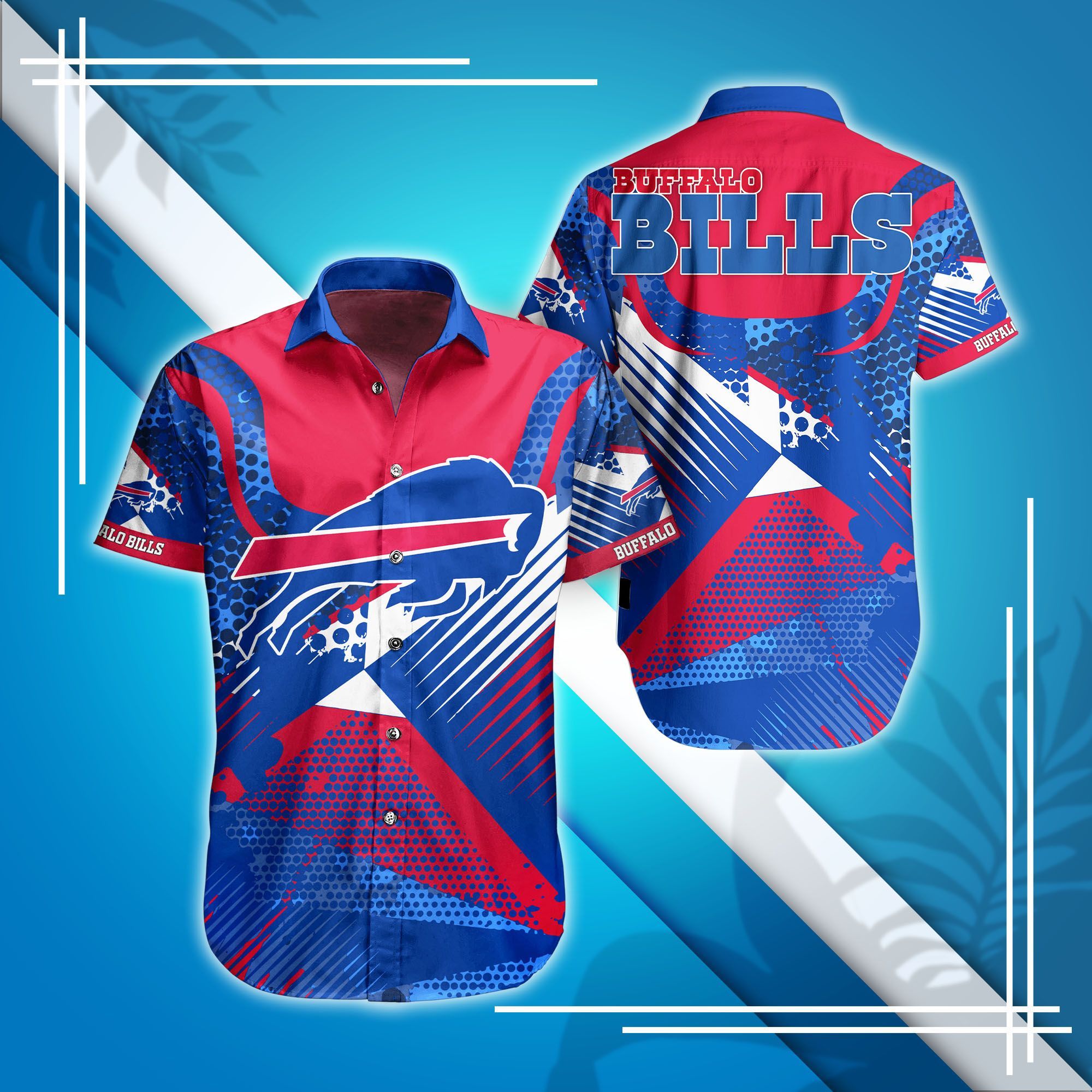 Buffalo Bills Hawaiian Shirt Sport theme