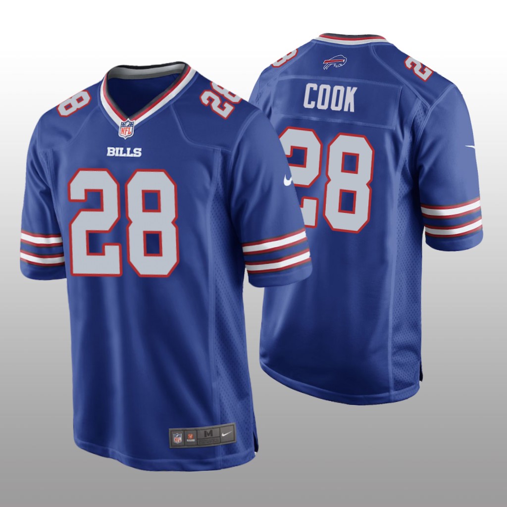 Buffalo Bills James Cook Royal Jersey Game - Men's