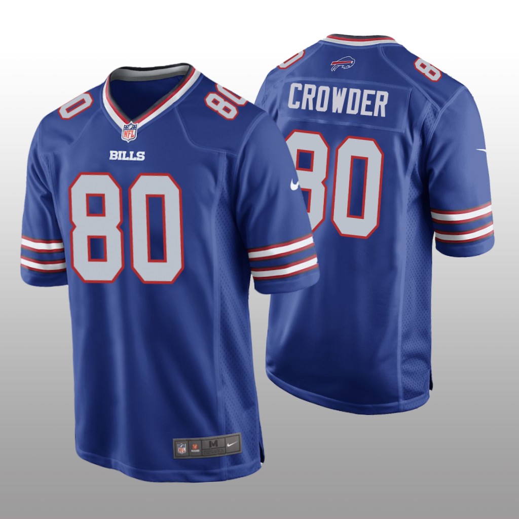 Buffalo Bills Jamison Crowder Royal Jersey Game - Men's