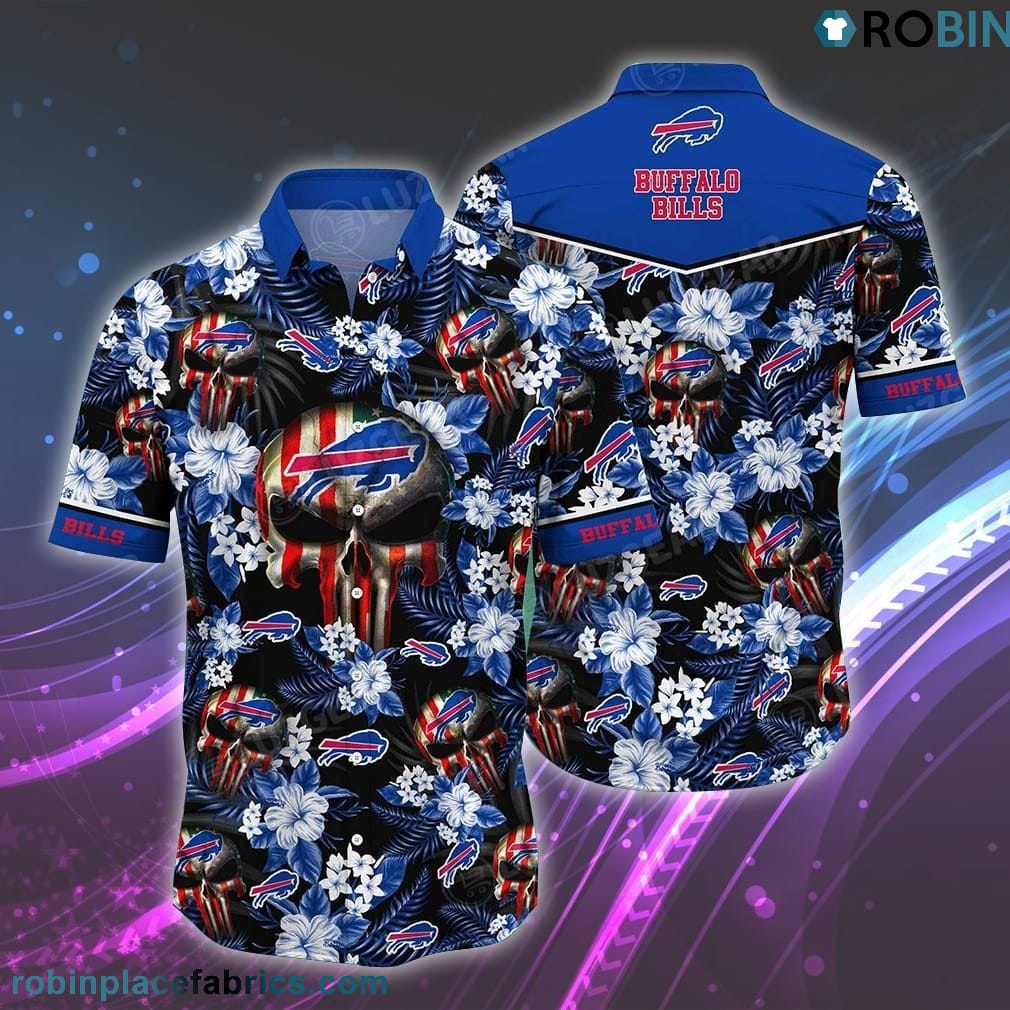 Buffalo Bills Kull Punisher Hawaiian Shirt