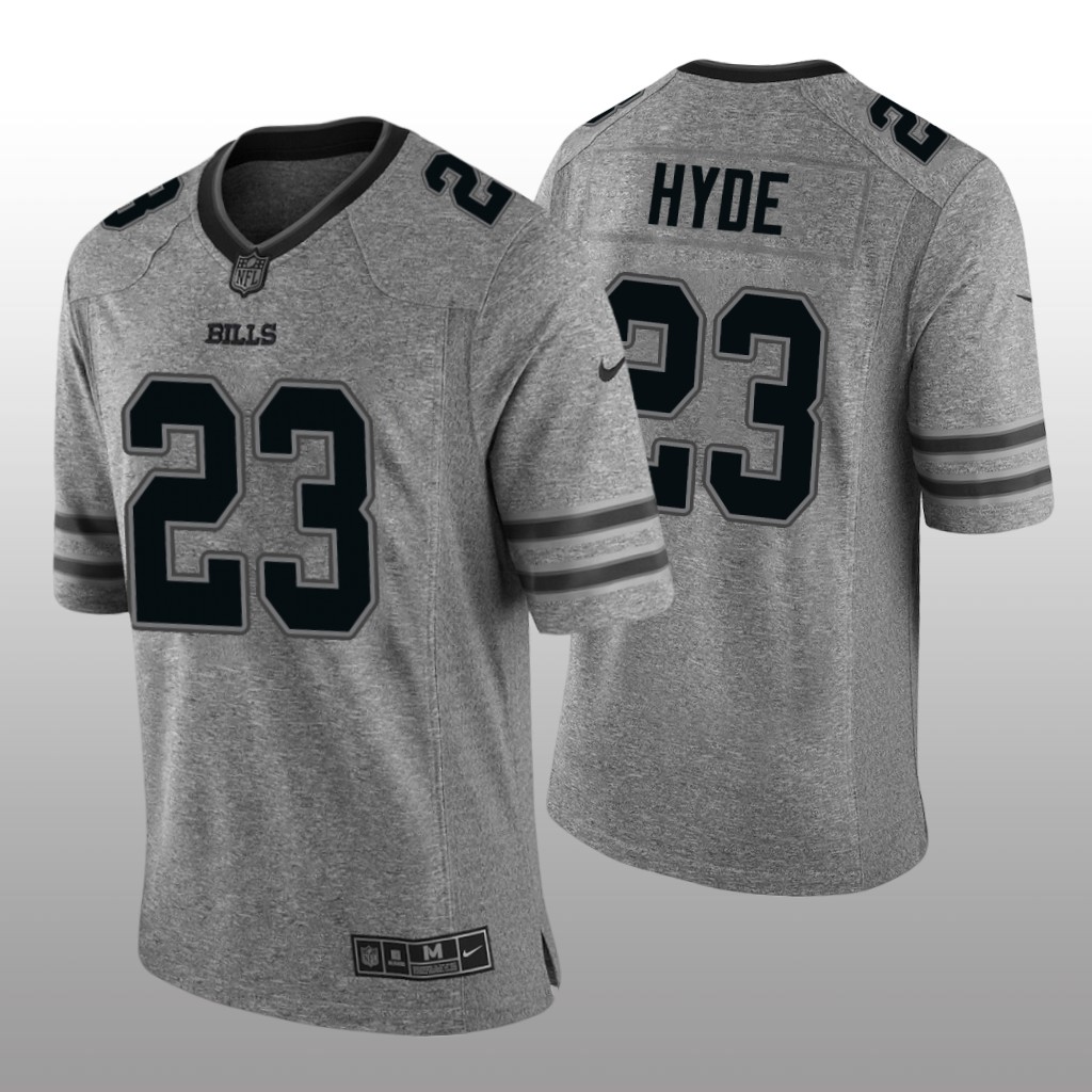 Buffalo Bills Micah Hyde Gray Jersey Gridiron Gray Limited