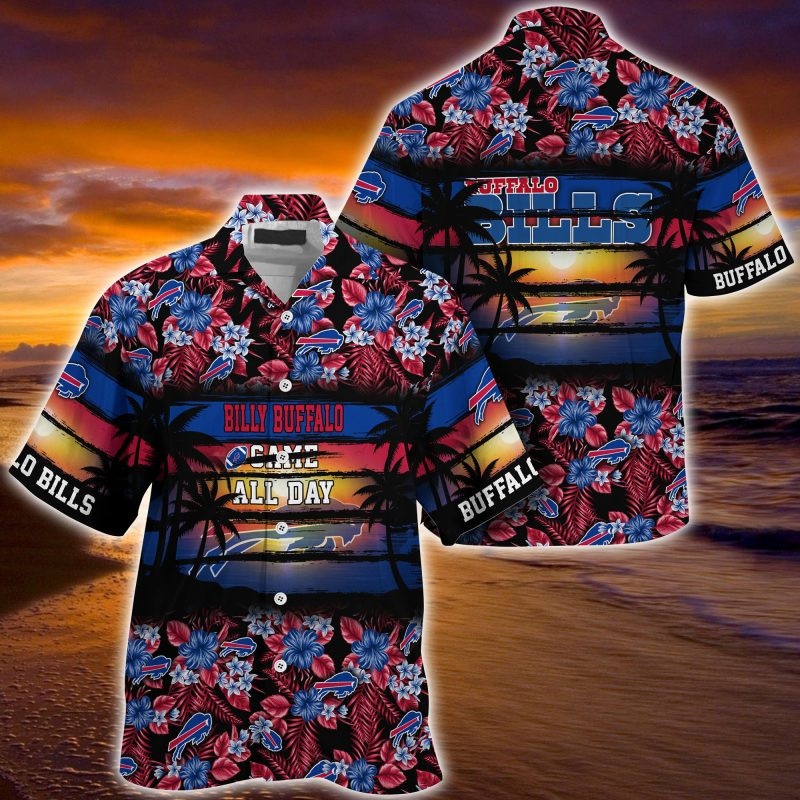 Buffalo Bills NFL Summer – Hawaii Shirt For This Season – Gift For Sport Lovers Floral Pattern
