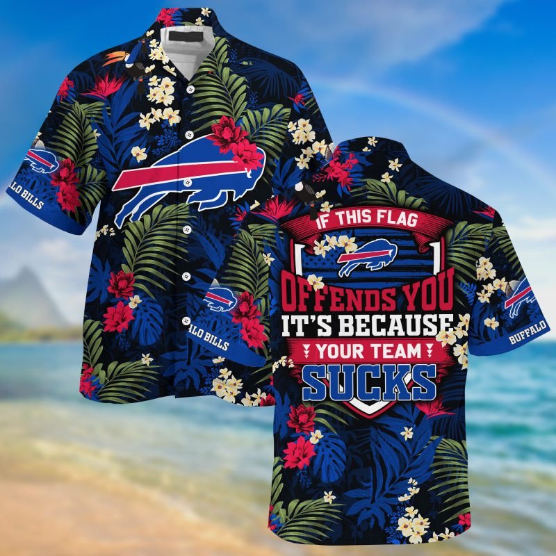 Buffalo Bills NFL Summer – Hawaii Shirt For This Season – Gift For Sport Lovers With Tropical Patterns
