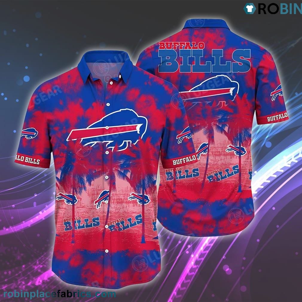 Buffalo Bills Patterns Graphic Hawaiian Shirt