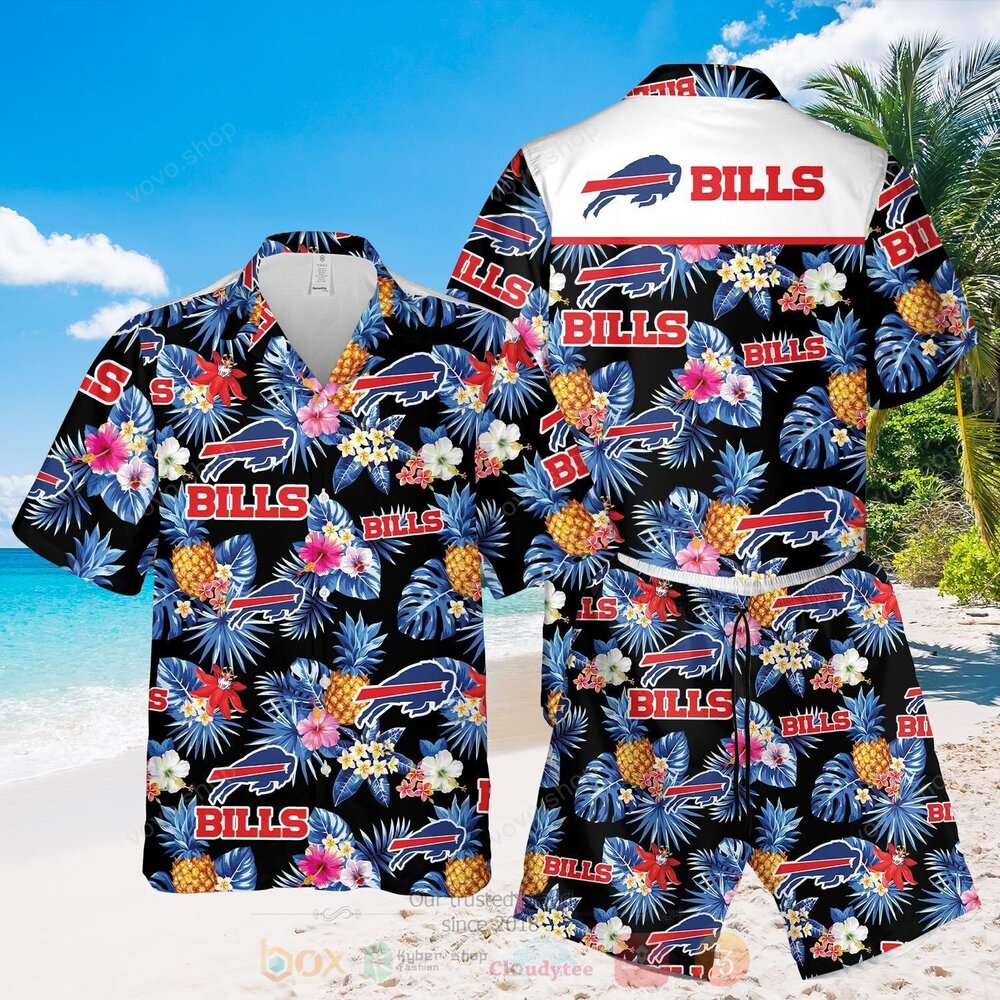 Buffalo Bills Pineapple Hawaiian Shirt