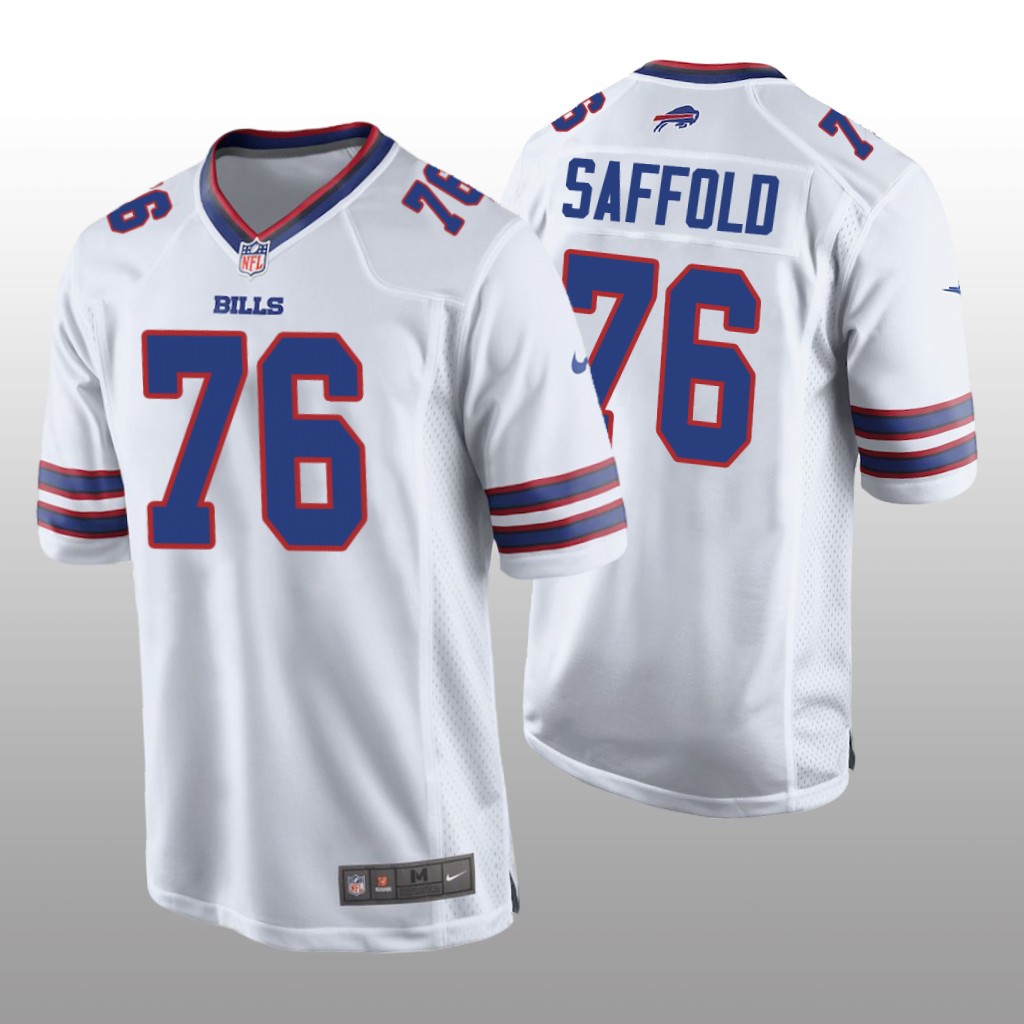 Buffalo Bills Rodger Saffold White Jersey Game - Men's