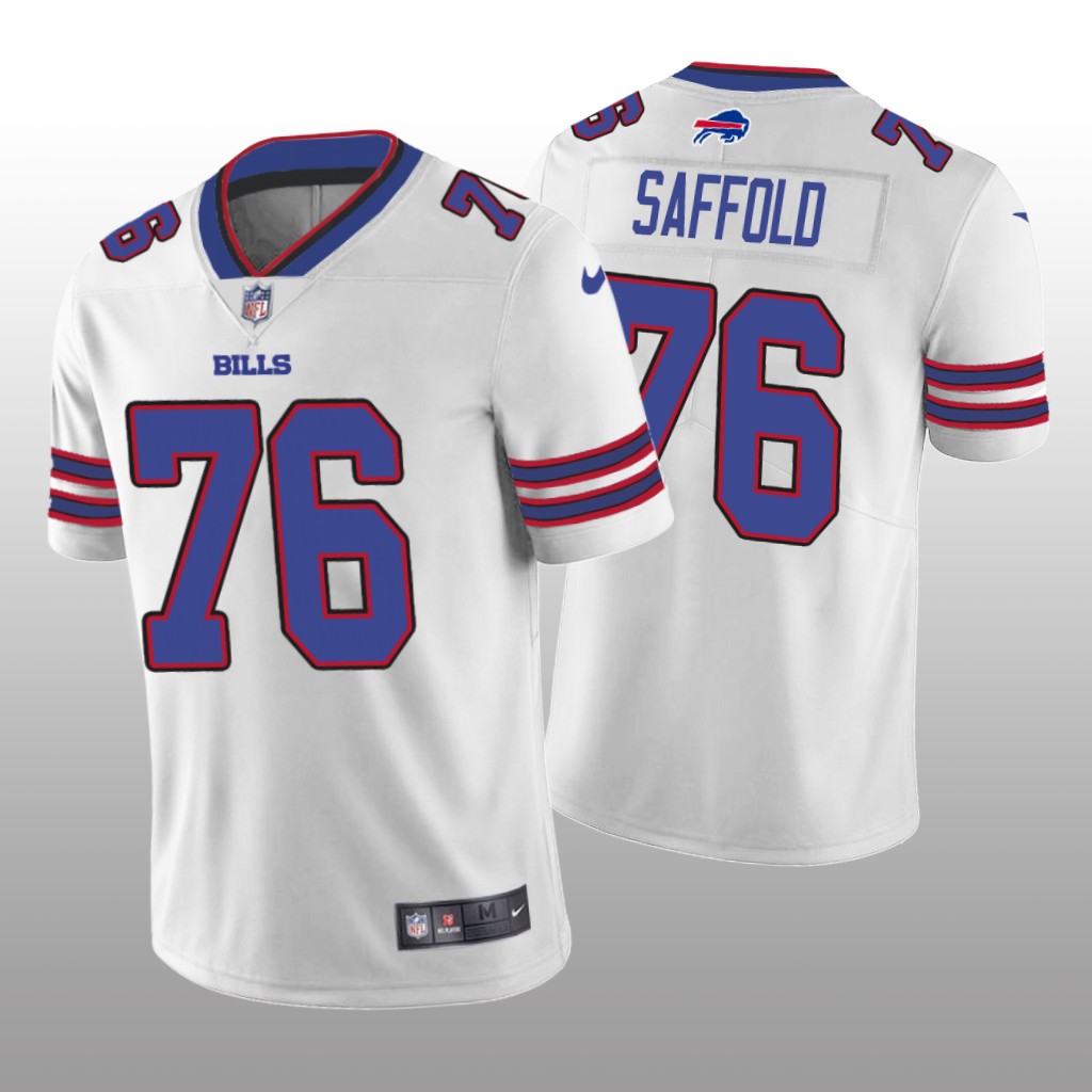 Buffalo Bills Rodger Saffold White Jersey Vapor Limited - Men's