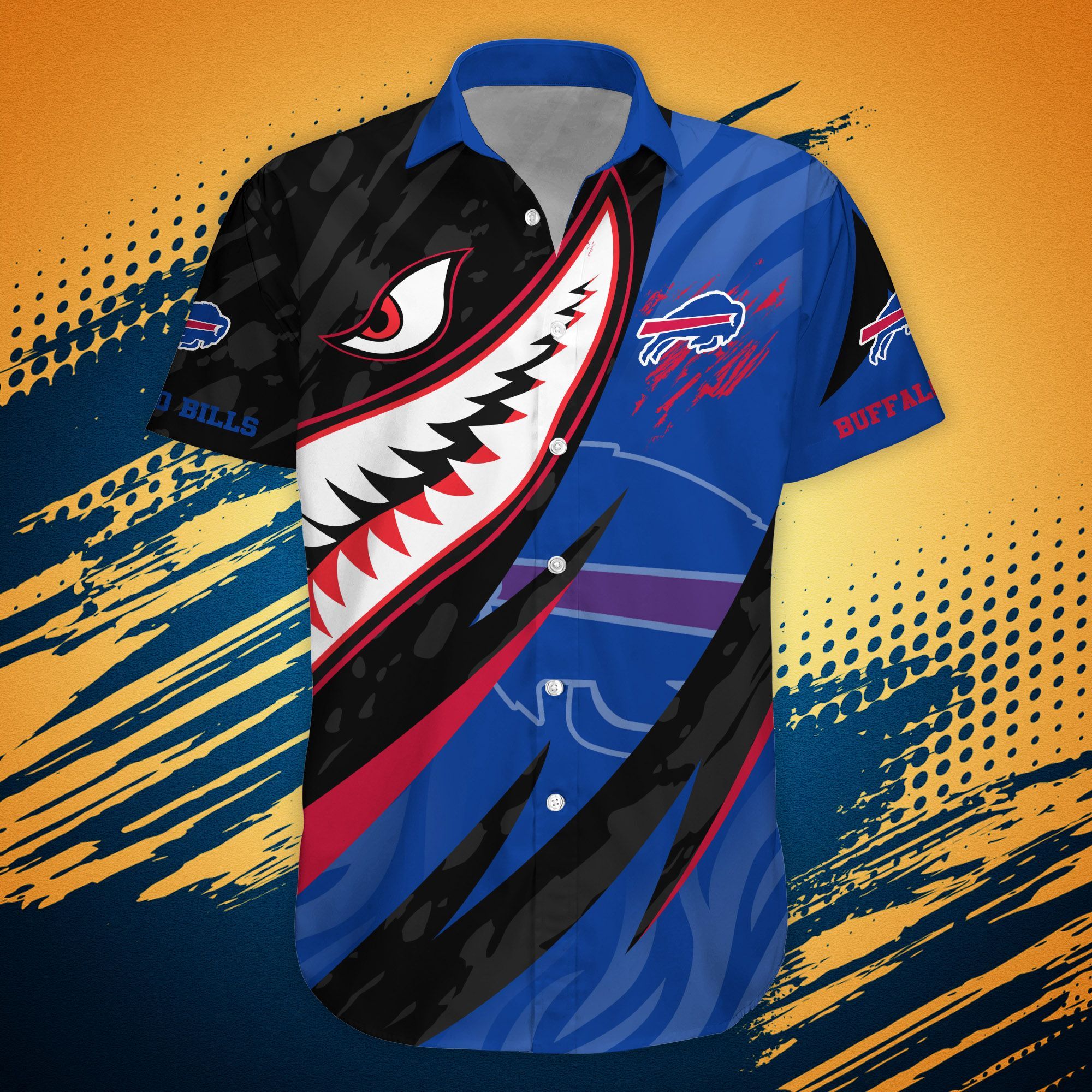 Buffalo Bills Shark Summer Style Hawaiian Shirt