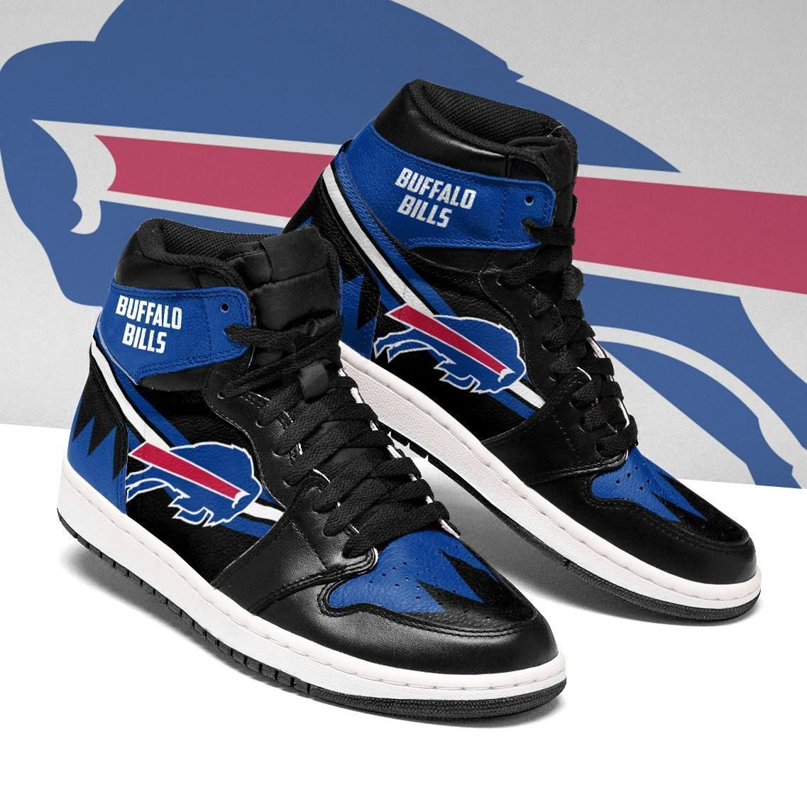 Buffalo Bills Sneakers NFL Sneakers Sneaker High Top Air Jordan Sneaker, Air Jordan Hightop