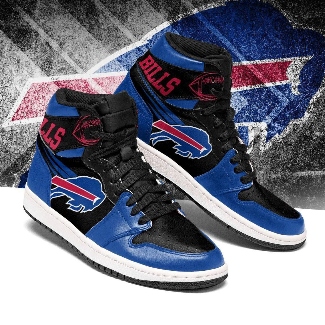 Buffalo Bills Sneakers Shoes Nfl Football Teams Sneaker High Top Air Jordan Sneaker, Air Jordan Hightop