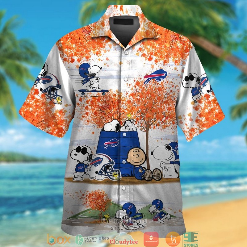 Buffalo Bills Snoopy Autumn Hawaiian Shirt