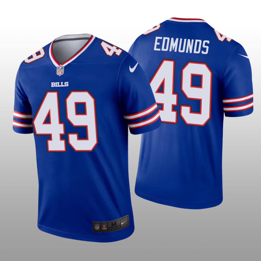 Buffalo Bills Tremaine Edmunds Royal Jersey Legend - Men's