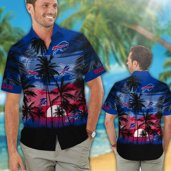Buffalo Bills Tropical Hawaiian Shirt