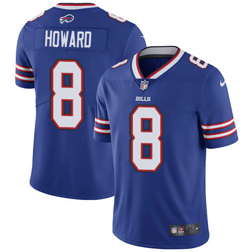 Buffalo Buffalo Bills #8 O. J. Howard Royal Blue Team Color Youth Stitched NFL Vapor Untouchable Jersey Youth