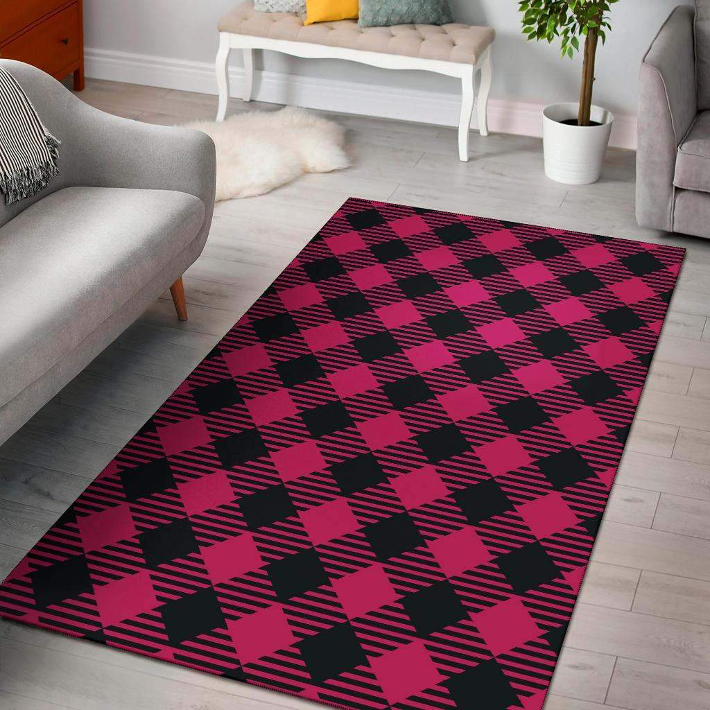 Buffalo Check Pink Limited Edition Rectangle Rug