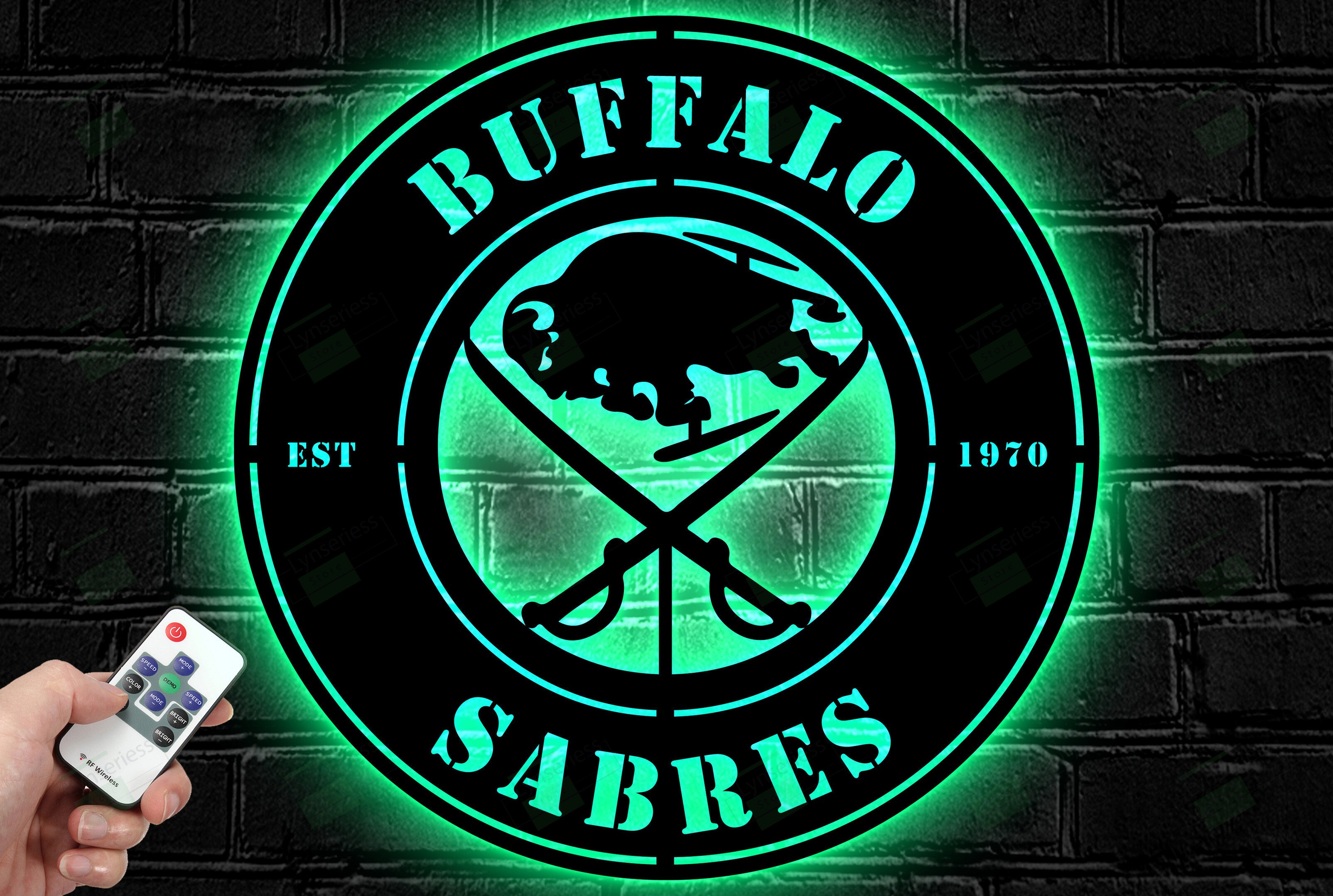 Buffalo Sabres Metal Sign – Led Light Sign NHL