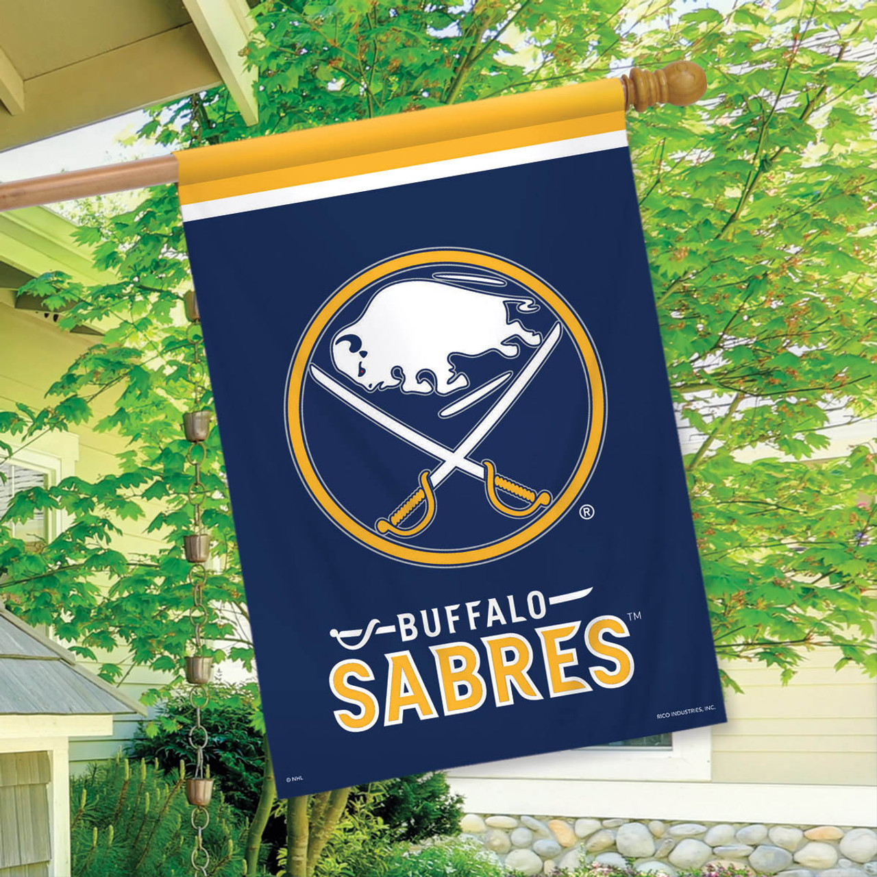 Buffalo Sabres NHL Garden Flag, House Flag