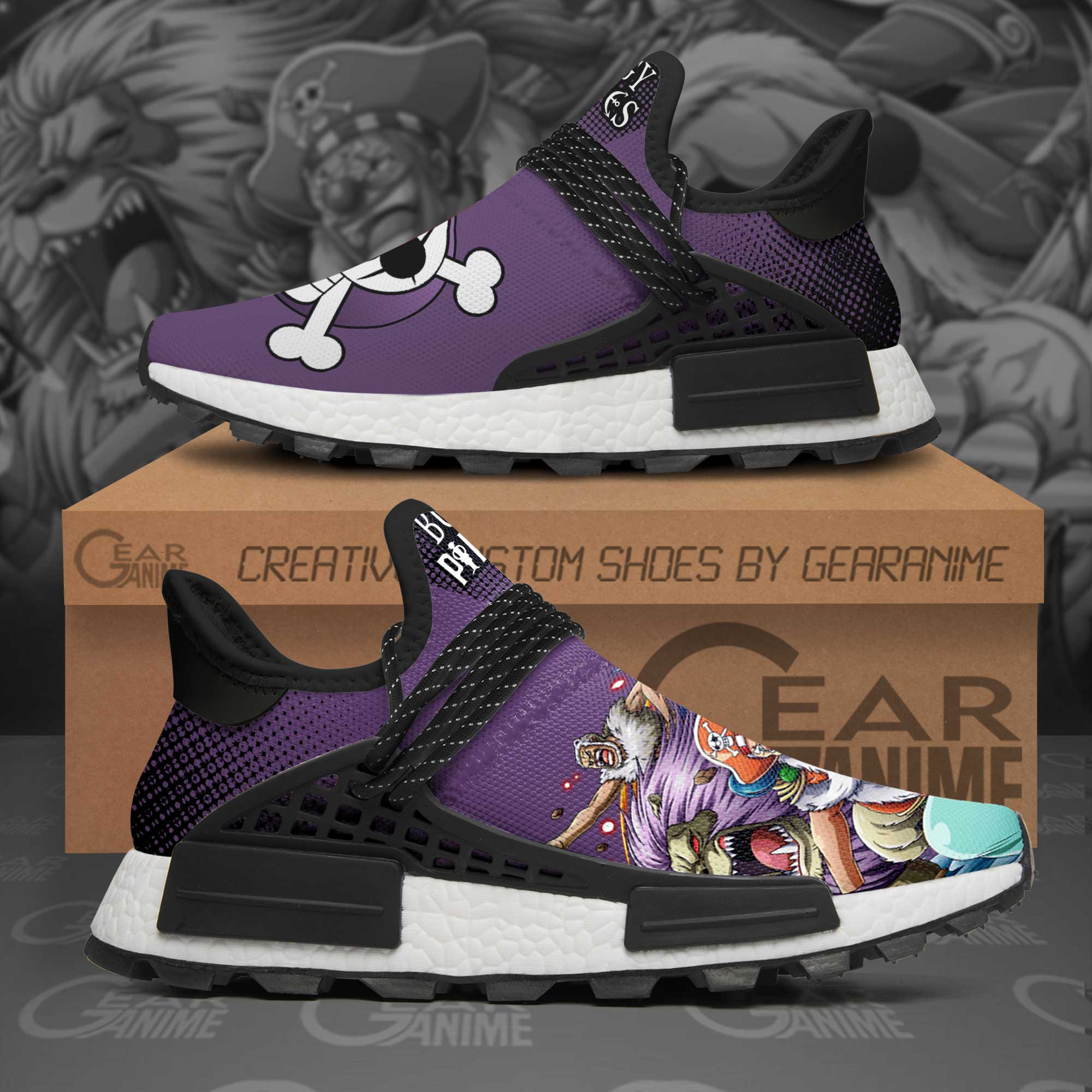 Buggy Pirates Shoes One Piece Anime Shoes, NMD Shoes