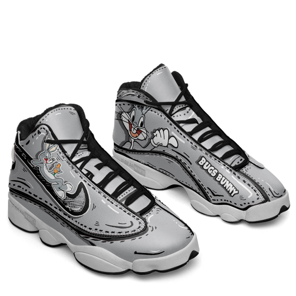 Bugs Bunny JD13 Sneakers Comic Style Custom Shoes