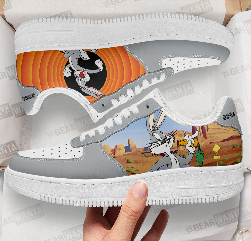 Bugs Bunny Looney Tunes Custom Air Sneakers