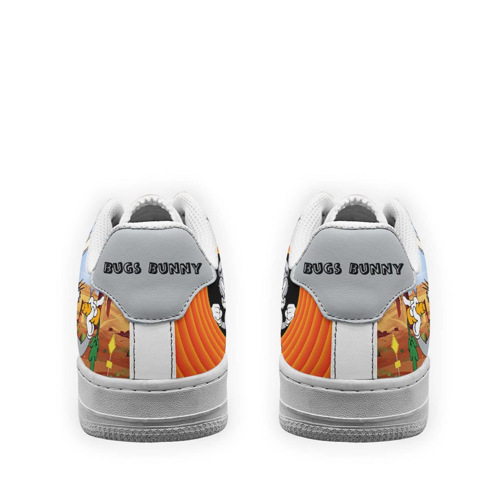 Bugs Bunny Looney Tunes Custom Air Sneakers
