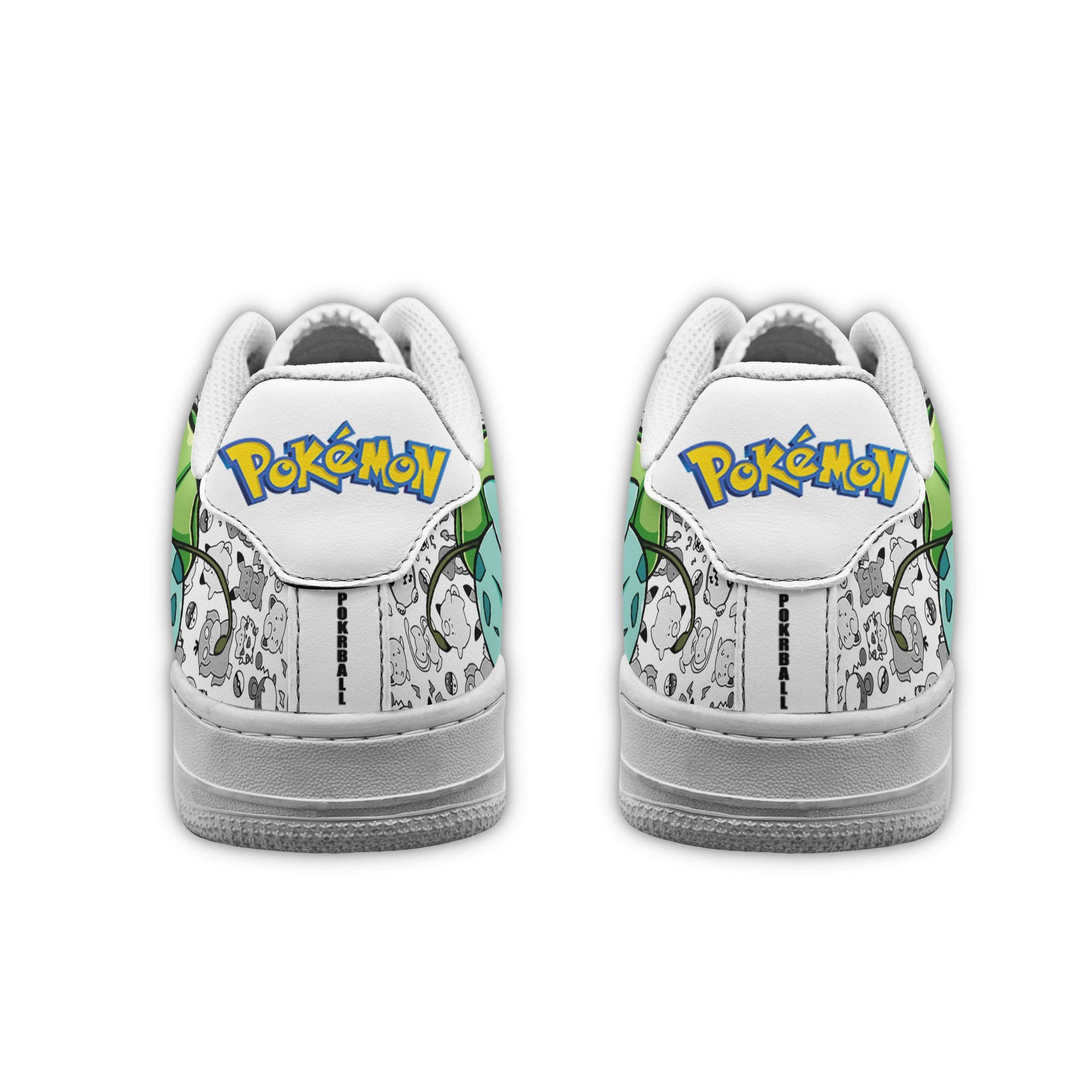 Bulbasaur Air Sneakers Custom Anime Pokemon Shoes