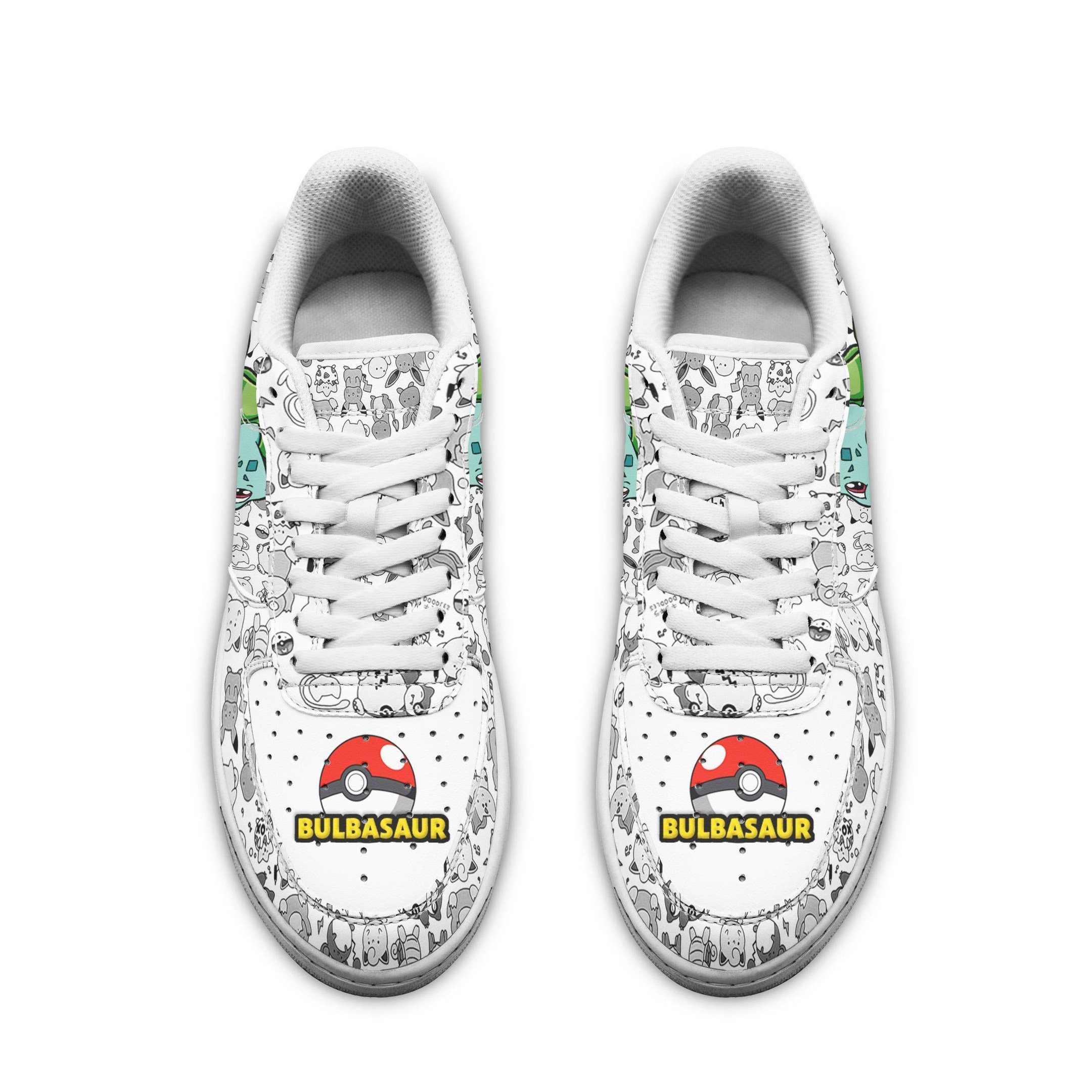 Bulbasaur Air Sneakers Custom Anime Pokemon Shoes