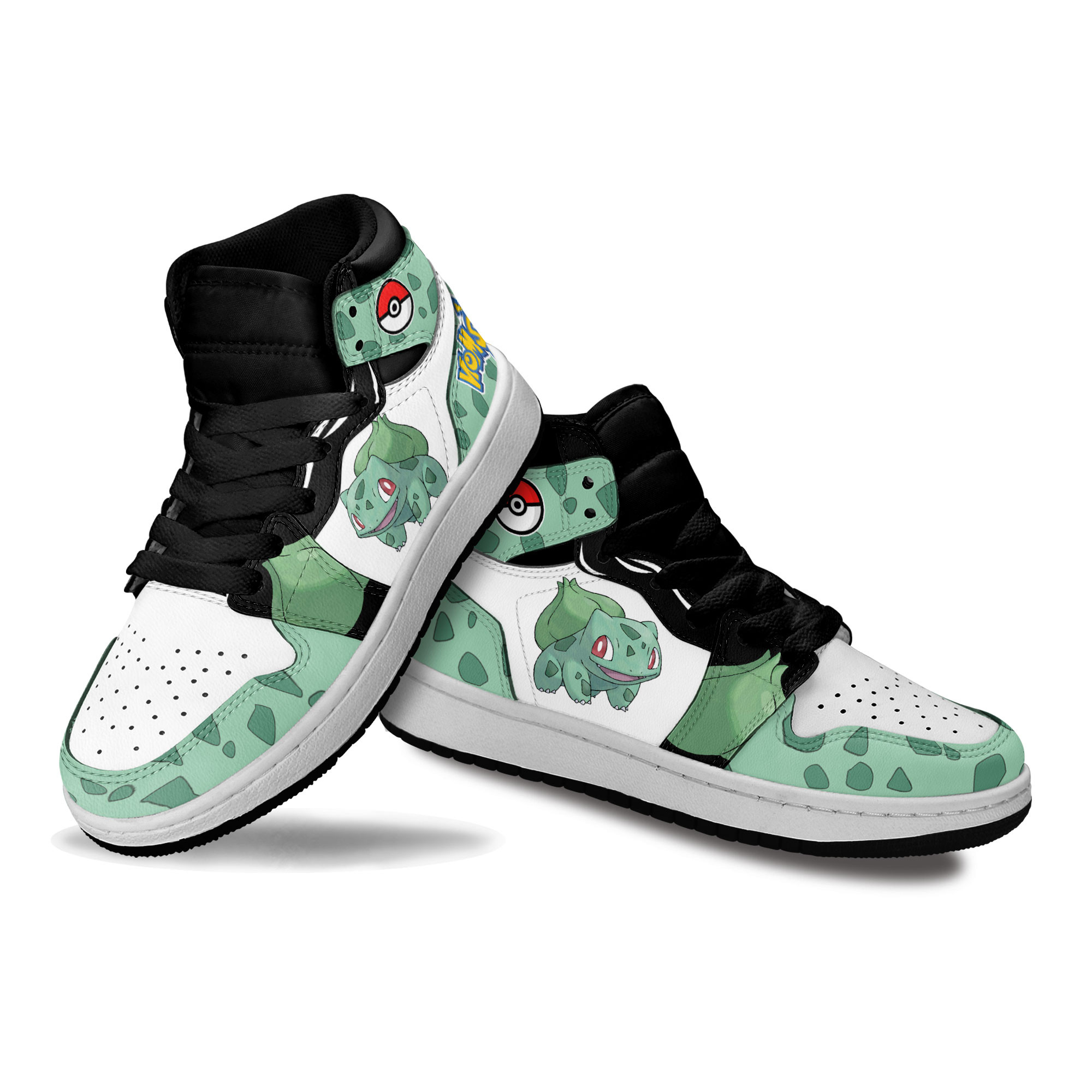 Bulbasaur Kids Sneakers Custom Anime Pokemon Shoes For Kids