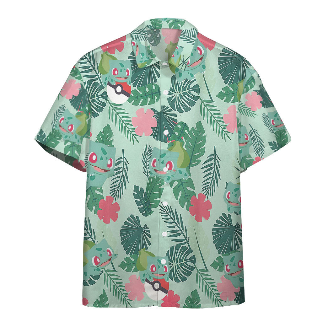 Bulbasaur Pokemon x Hawaii Custom Hawaiian Shirt
