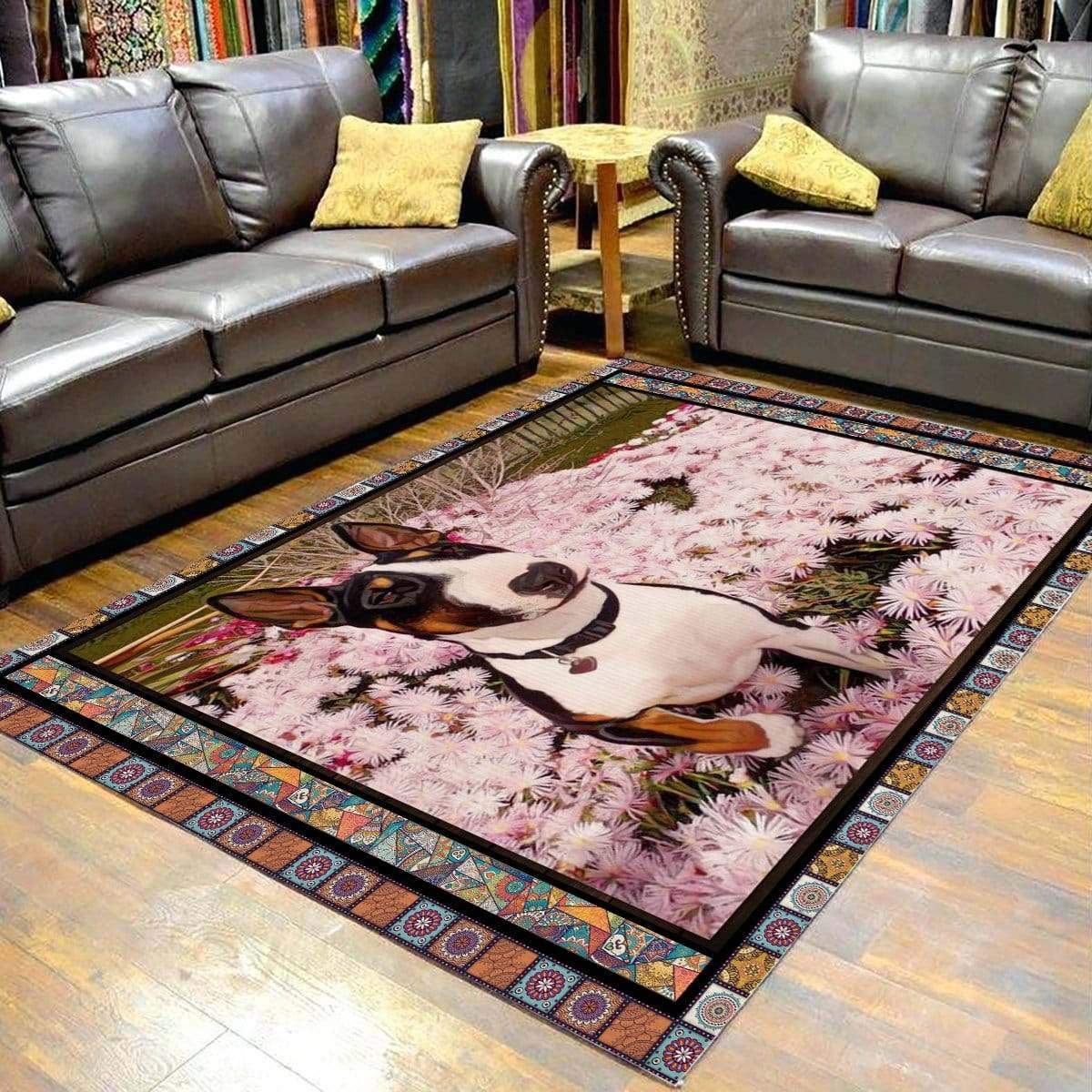Bull Terrier Limited Edition Rectangle Rug