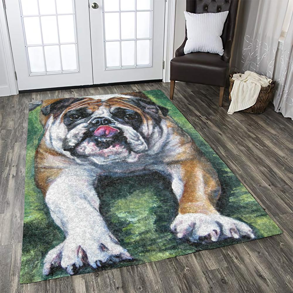 Bulldog Cg Limited Edition Rectangle Rug