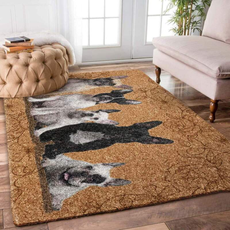 Bulldog Family Limited Edition Rectangle Rug
