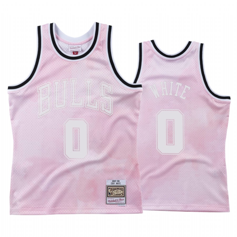 Bulls Cloudy Skies Jersey Coby White #0