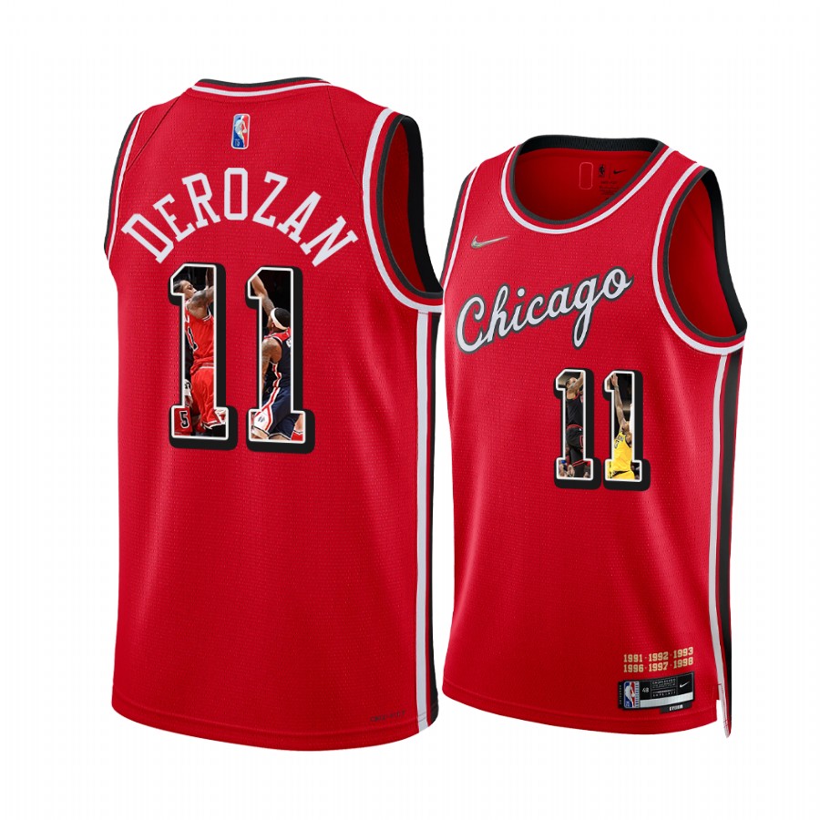 Bulls DeMar DeRozan #11 2x Game-Winning Buzzer-Beater Exclusive Jersey