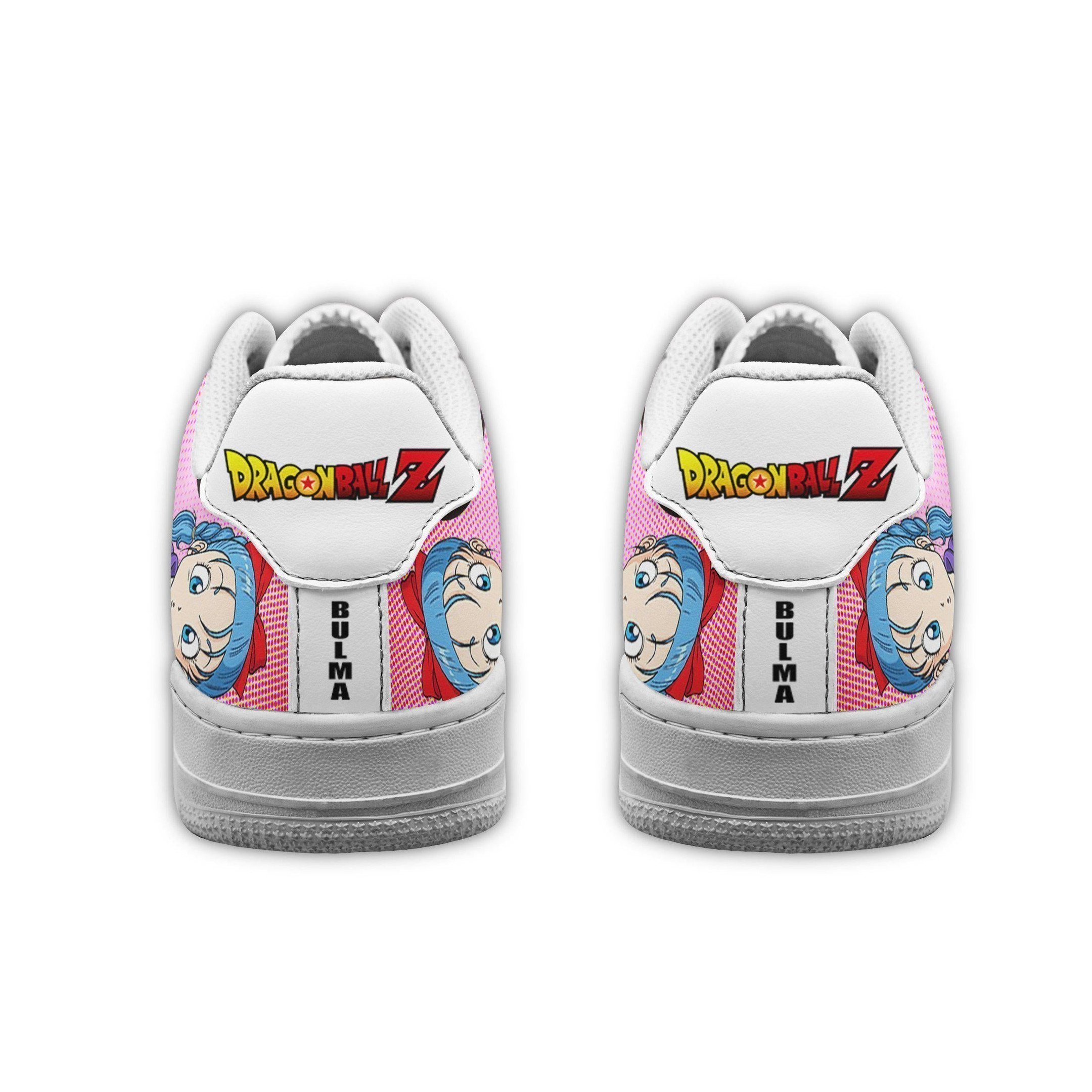 Bulma Air Sneakers Custom Anime Dragon Ball Shoes