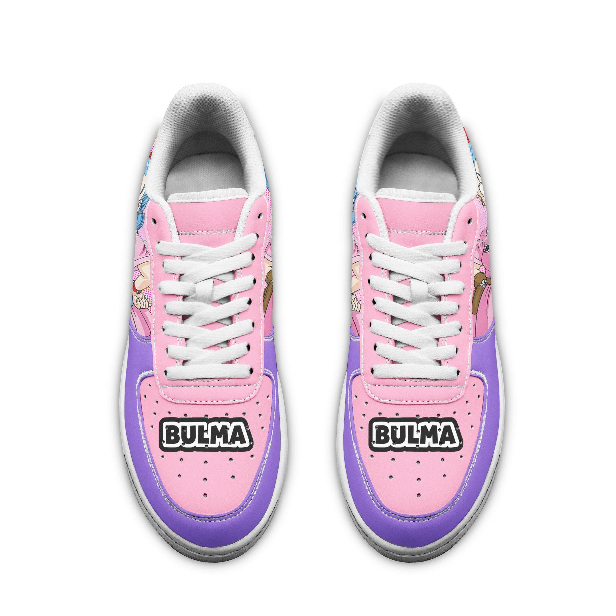 Bulma Air Sneakers Custom Anime Dragon Ball Shoes