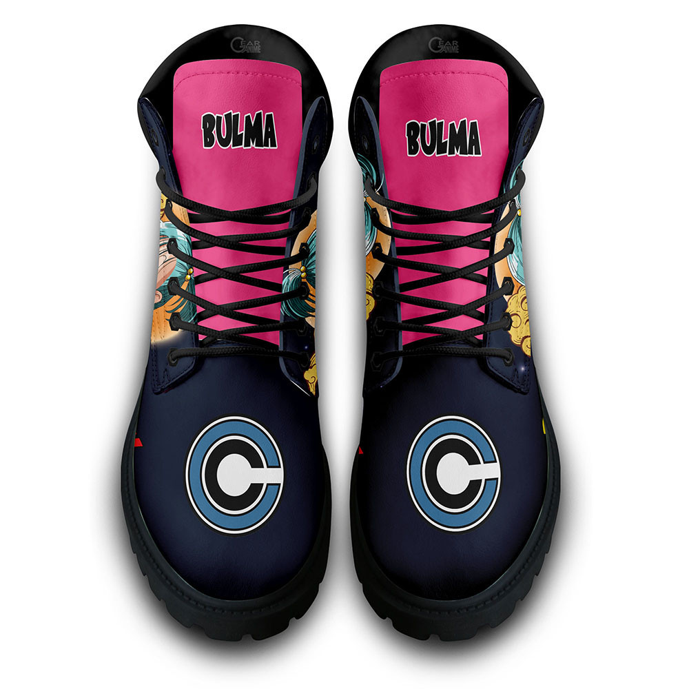 Bulma Boots Dragon Ball Custom Anime Shoes For Otaku