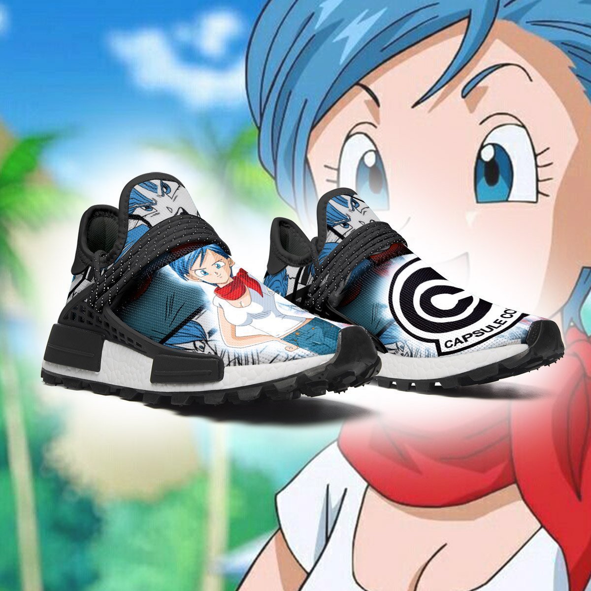 Bulma Shoes Capsule Symbol Dragon Ball Anime Sneakers, NMD Shoes