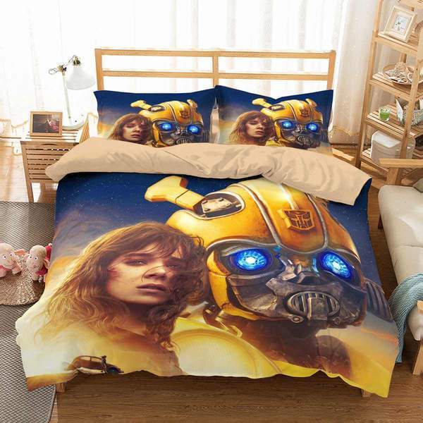 Bumblebee 3D Customized Duvet Cover Bedding Set