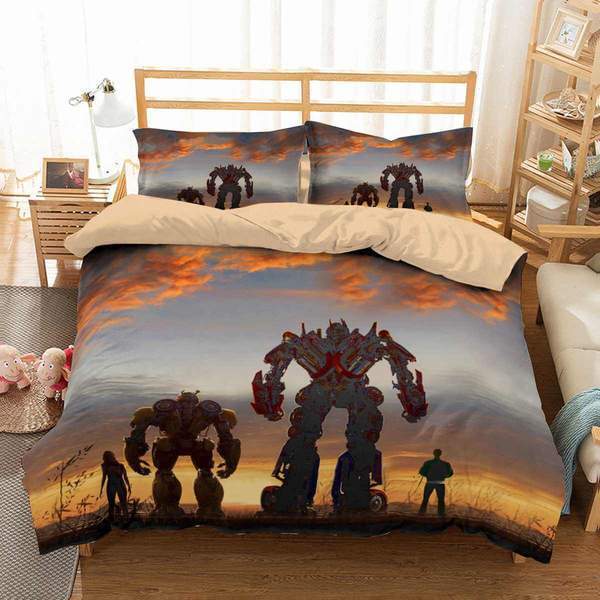 Bumblebee 3D Customized Duvet Cover Bedding Set