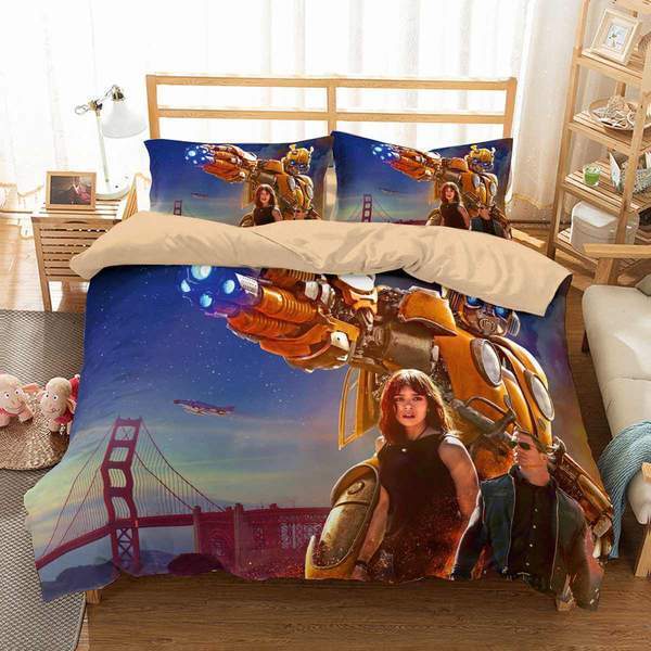 Bumblebee 3D Customized Duvet Cover Bedding Set