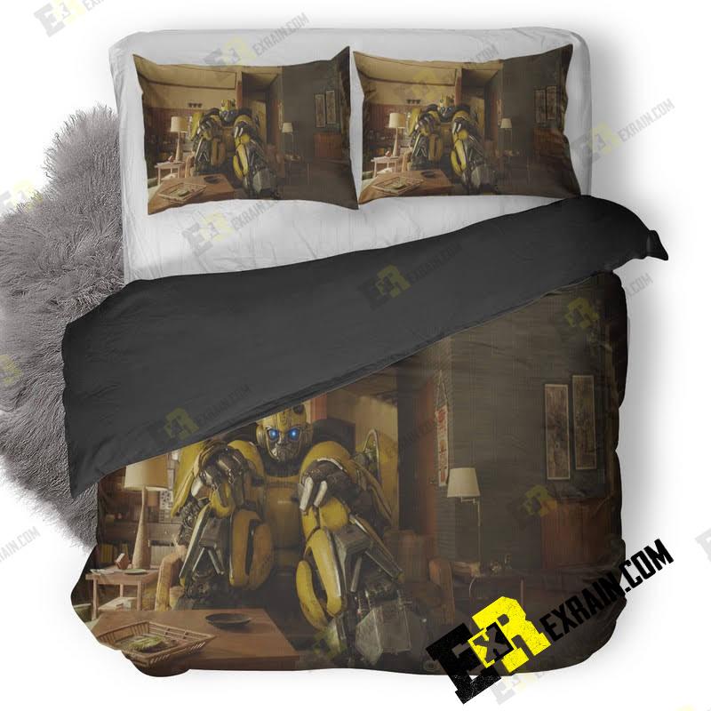 Bumblebee Movie An 3D Customized Duvet Cover Bedding Set
